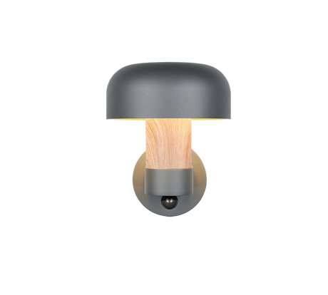 Aplique de exterior Trio Fraser LED wood imitation 3000K IP54 262569135