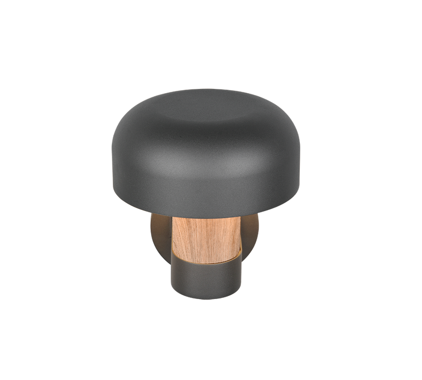 Aplique de exterior Trio Fraser LED wood imitation 3000K IP54 262569135