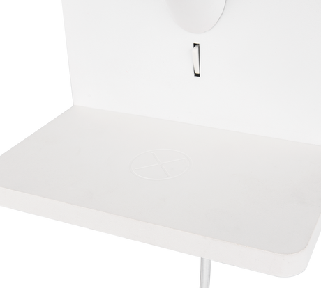 Aplique de pared Trio Comfort LED blanco mate 2700K 31cm 262670131