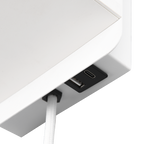 Aplique de pared Trio Comfort LED blanco mate 2700K 31cm 262670131