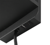 Aplique de pared Trio Comfort LED negro mate 2700K 31cm 262670132
