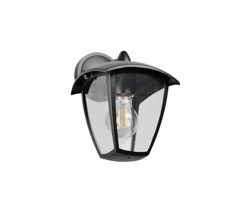 Aplique de exterior Trio Venta LED negro mate 2700K IP44 263260132