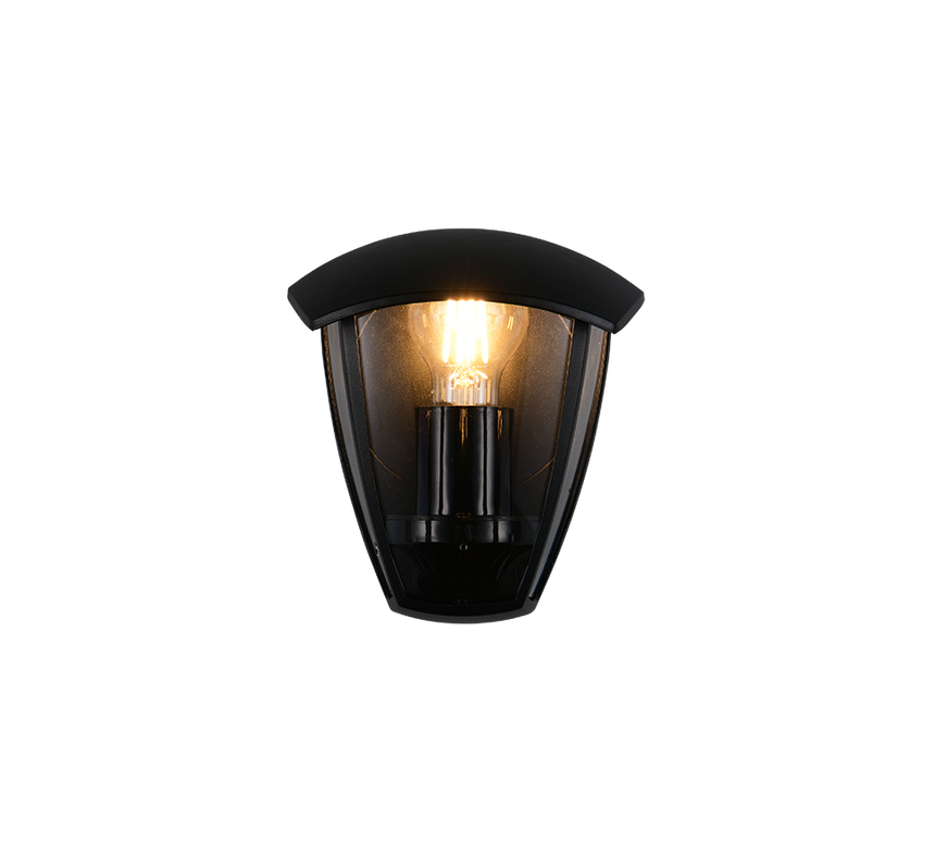 Aplique de exterior Trio Venta LED negro mate 2700K IP44 263260332