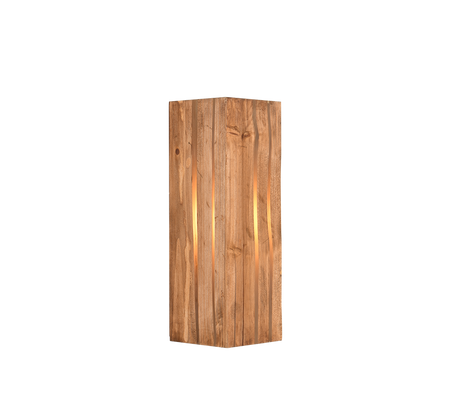 Aplique de pared Trio Karuni LED natural finish 2700K 263300130