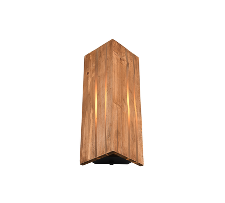 Aplique de pared Trio Karuni LED natural finish 2700K 263300130