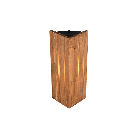 Aplique de pared Trio Karuni LED natural finish 2700K 263300130