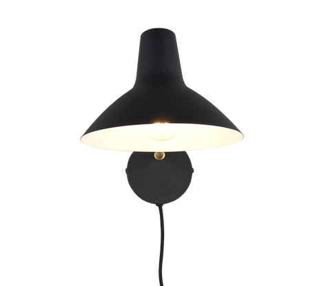 Aplique de pared Trio Traveller negro y dorado 38cm 263470180 - vista 3