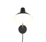 Aplique de pared Trio Traveller negro y dorado 38cm 263470180 - vista 4