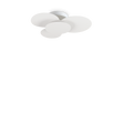 Plafón de techo Ideal Lux Cloud blanco LED 33W Ø52cm 263519