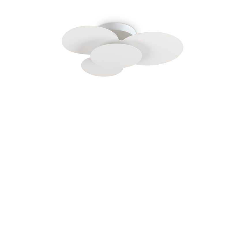 Plafón de techo Ideal Lux Cloud blanco LED 33W Ø52cm 263519
