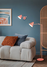 Aplique de pared Trio Cosima LED apricot 2700K 263970140
