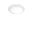 Plafón de techo Ideal Lux Atrium blanco cristal LED 29W Ø55cm 265841
