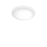Plafón de techo Ideal Lux Atrium blanco cristal LED 29W Ø55cm 265841