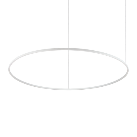 Lámpara colgante Ideal Lux Oracle Slim blanco LED 81W Ø150cm 265957