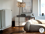 Lámpara de pie de salón Schuller Narisa 5 luces oro ros - vista 2