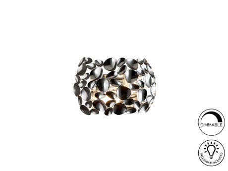 Lámpara aplique de pared Schuller Narisa 2 luces cromo 