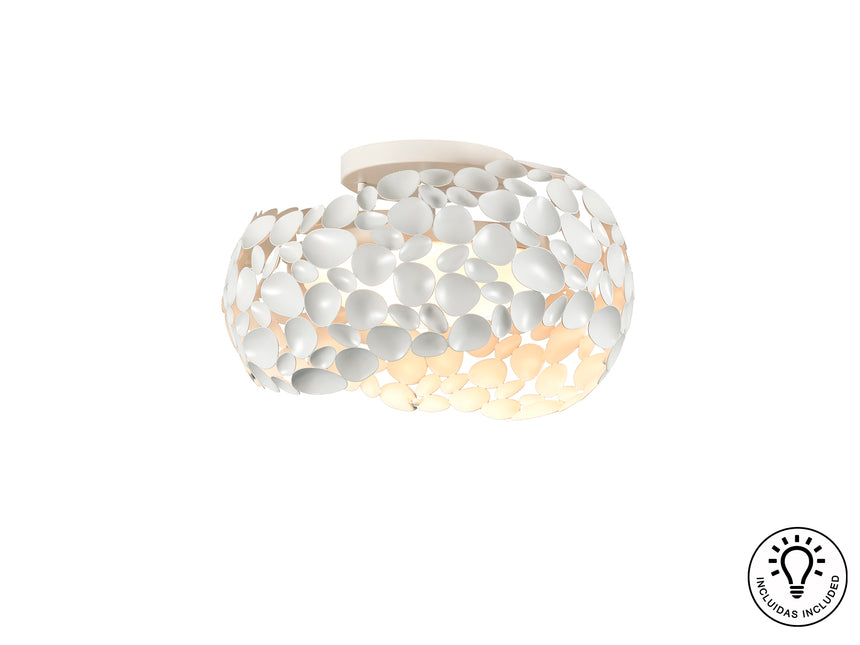 Plafón Schuller Narisa 5 luces blanco Ø47cm 266847 - vista 2