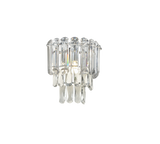 Aplique de pared Trio Malizia E14 cromo 25cm 40W 267600106