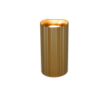 Aplique de pared Trio Soka LED marrón café 3000K 267700265
