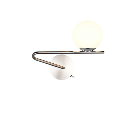 Aplique de pared Trio Flaming LED níquel mate 3000K 268970107