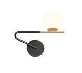 Aplique de pared Trio Flaming LED negro y dorado 3000K 268970180