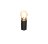 Aplique de pared Trio Pratella LED negro mate 2700K IP44 269370132