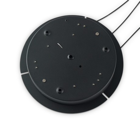 Lámpara colgante Ideal Lux Oz LED 52W 3000K Ø80cm negro — ref. 269450 (4)