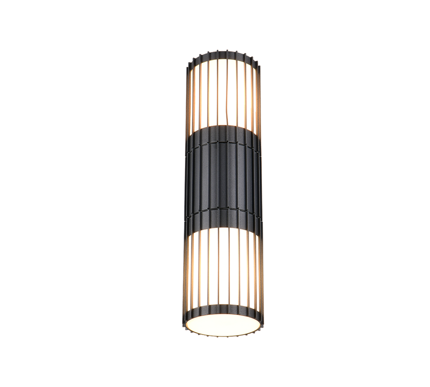 Aplique de exterior Trio Volga LED antracita 2700K IP54 269460242