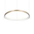 Lámpara colgante Ideal Lux Gemini latón LED 56W 3000K Ø81cm 269849