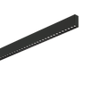 Sistema lineal Ideal Lux Steel negro LED 2 luces 36W 4000K Ø107cm 270173