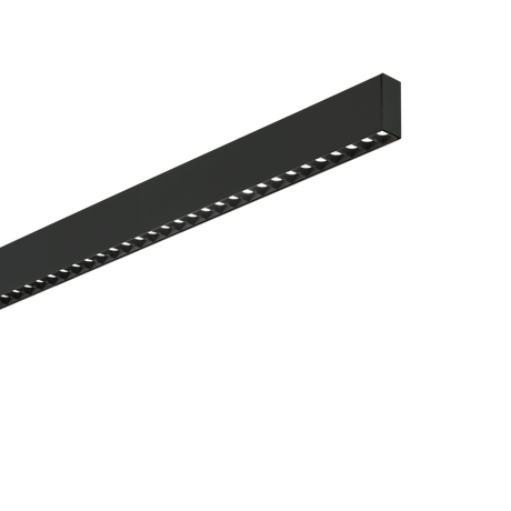Sistema lineal Ideal Lux Steel LED 2 luces 36W 4000K 107cm óptica Accent negro — ref. 270173 (1)