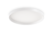 Plafón de techo Ideal Lux Fly blanco LED 53W Ø60cm 270302
