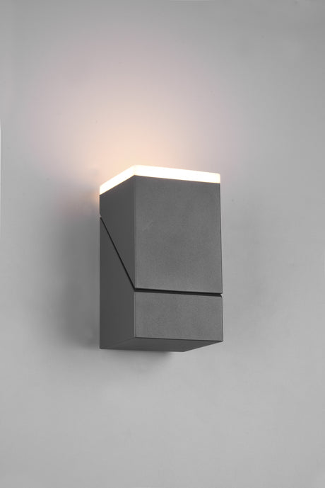 Aplique de exterior Trio Avon LED antracita 3000K regulable IP54 270660142