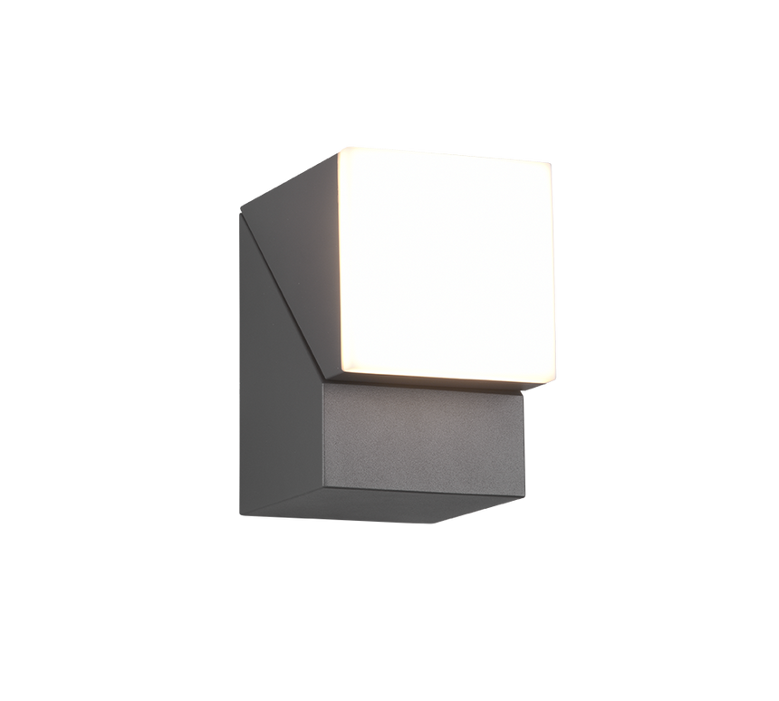 Aplique de exterior Trio Avon LED antracita 3000K regulable IP54 270660142