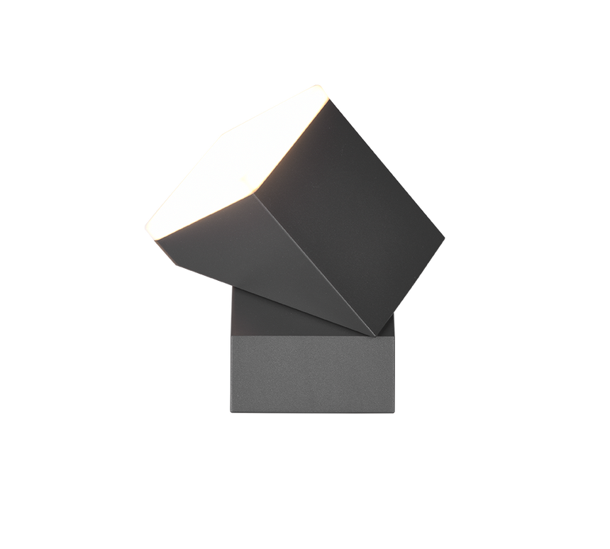 Aplique de exterior Trio Avon LED antracita 3000K regulable IP54 270660142