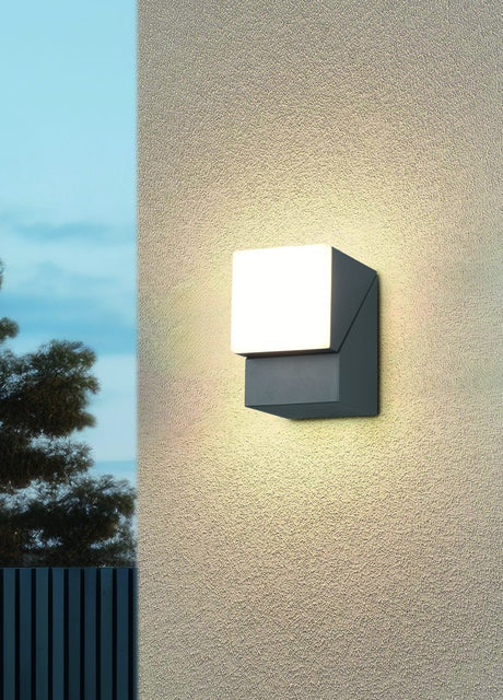 Aplique de exterior Trio Avon LED antracita 3000K regulable IP54 270660142