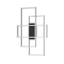 Plafón de techo Ideal Lux Frame negro LED 33W 3000K Ø62,5cm 270661