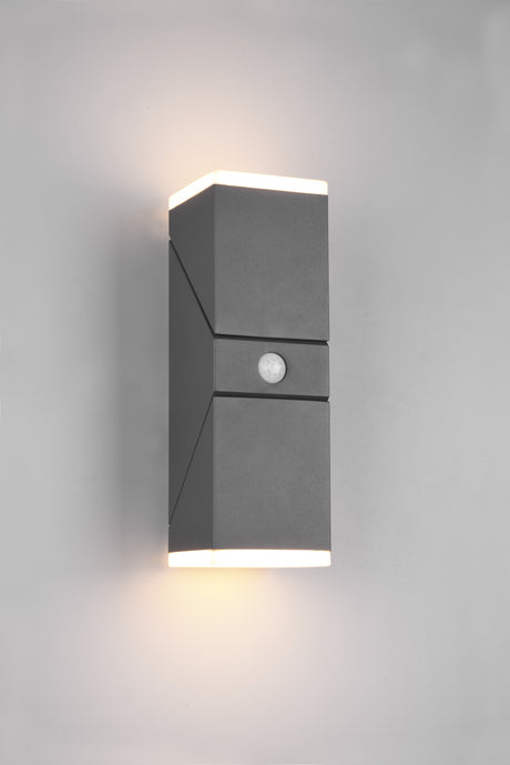 Aplique de exterior Trio Avon LED antracita 3000K regulable IP54 270669242