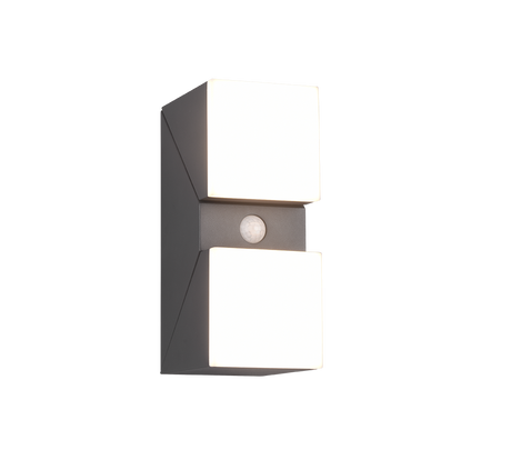 Aplique de exterior Trio Avon LED antracita 3000K regulable IP54 270669242