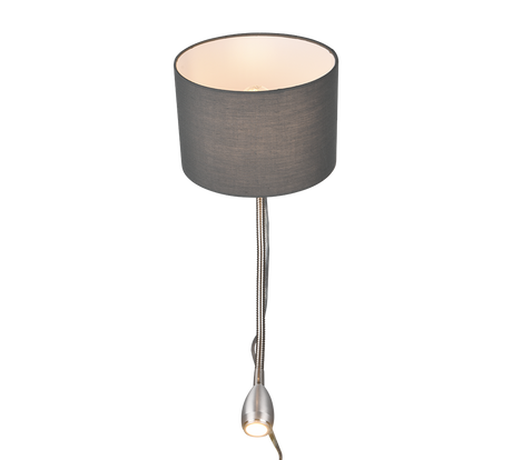 Aplique de pared Trio Hotel LED níquel mate 3000K 271170211