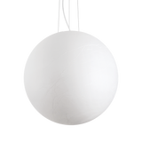 Lámpara colgante Ideal Lux Carta blanco cristal 60W Ø60cm 272139