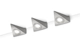 Aplique de pared Trio Ecco LED níquel mate 3000K regulable 273370307