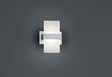 Aplique de pared Trio Platon LED brushed aluminium 3000K regulable 274670105