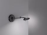 Aplique de pared Trio Kazan LED negro mate 3000K 274770132