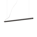 Lámpara colgante Ideal Lux V-Line LED 20W 110cm negro — ref. 275376 (1)