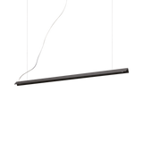 Lámpara colgante Ideal Lux V-Line LED 20W 110cm negro — ref. 275376 (1)