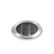 Empotrable de exterior Ideal Lux Taurus acero LED 14W IP67 Ø25,5cm 277028