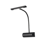 Aplique de pared Trio Curtis LED negro mate 3000K 35cm 279770132