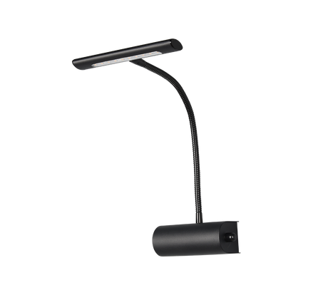 Aplique de pared Trio Curtis LED negro mate 3000K 35cm 279770132