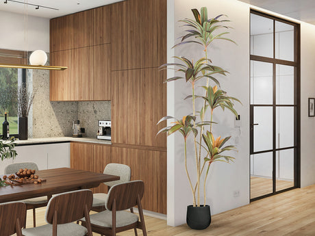 Planta artificial Schuller Dracena Roja cemento 220cm 281348